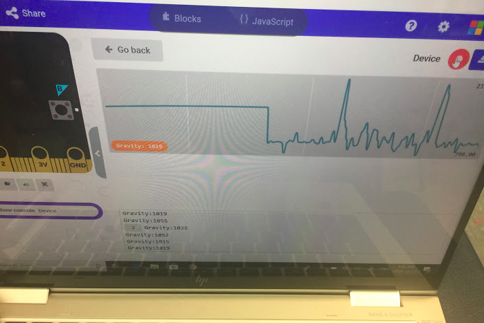 rolat's tweet photo. @AllSaintsOCSB Gr 7 Geography Ss are measuring the seismic movements in the #AR sandbox by sending and receiving from @microbit_edu  projecting gravity by the 3 movements of the tectonic plates.  #cancode @FCLEdu #ocsbcode2learn #HourOfCode #ocsb  #geographyteacher https://t.co/wvUTKVHKTU