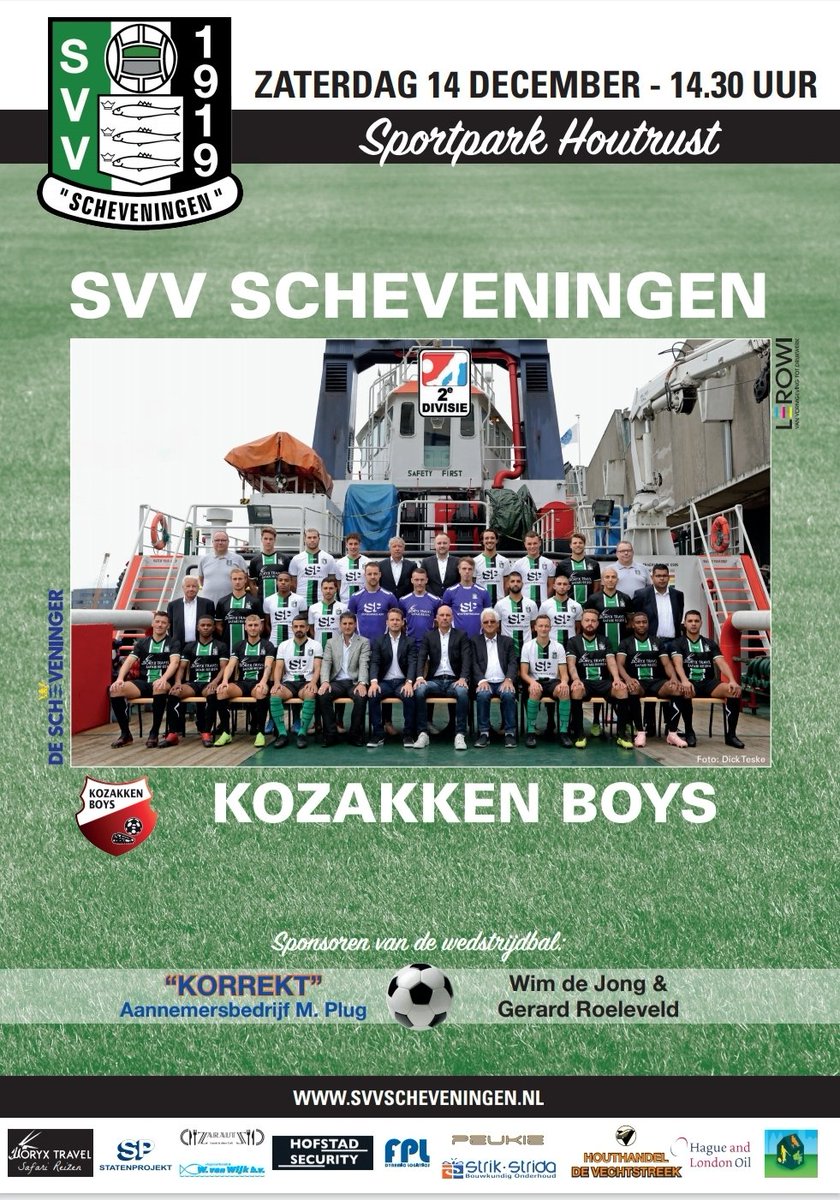 SVV Scheveningen (@svvschev) on Twitter photo 