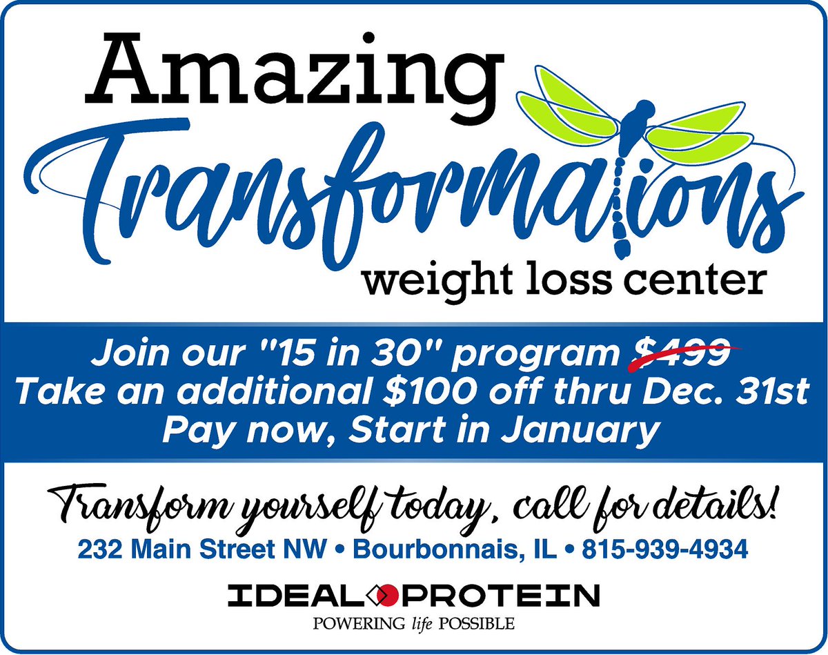 KoehlerChiro's tweet image. Talk about holi-DEAL 🤩 Join our 15 in 30 Program for only $399 (originally $499)! Lose up to 15 pounds in just 30 days 🙌 Call us at 815-939-4934 for more info! #amazingtransformations
