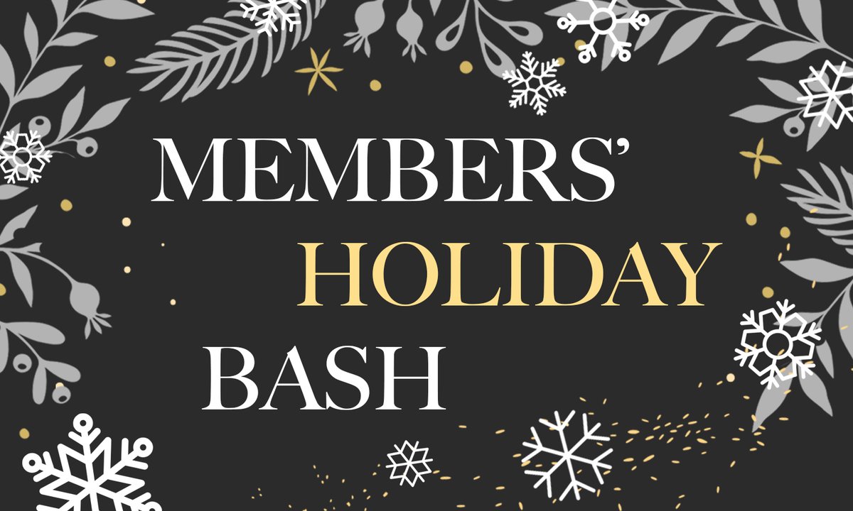 Next Week: Mingle with friends and fellow Members at our annual Members' Holiday Bash! Featuring an open bar, delicious food, Chef's legendary dessert buffet, and all the dancing you need to celebrate the holiday season.

Reserve today: bit.ly/PCNYHolidayBash