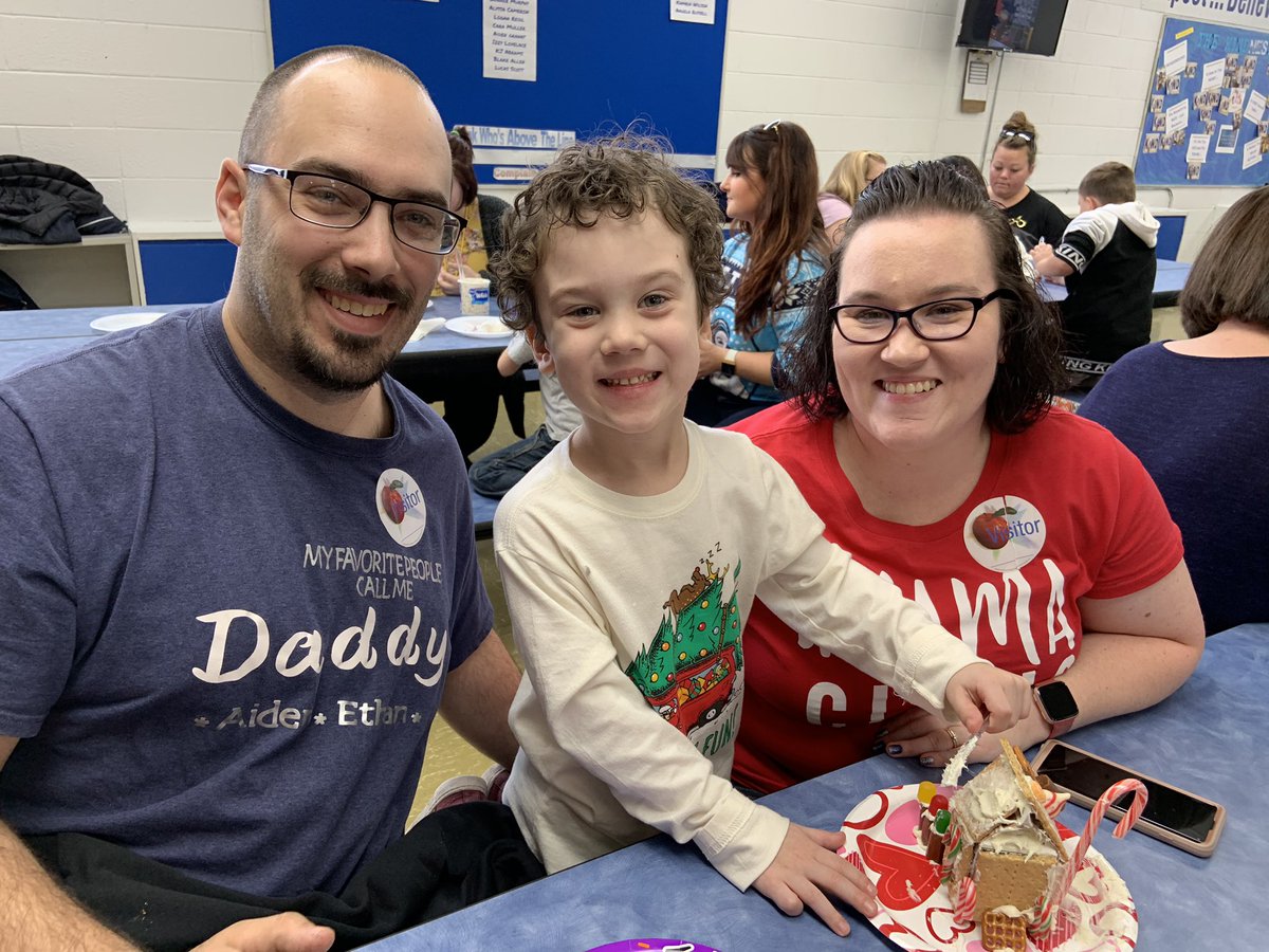 KinderStreaks's tweet photo. PM #kindergarten #GingerbreadHouseDay 2019 is a wrap! Lots of smiling and happy faces! https://t.co/Mse3euSOuU