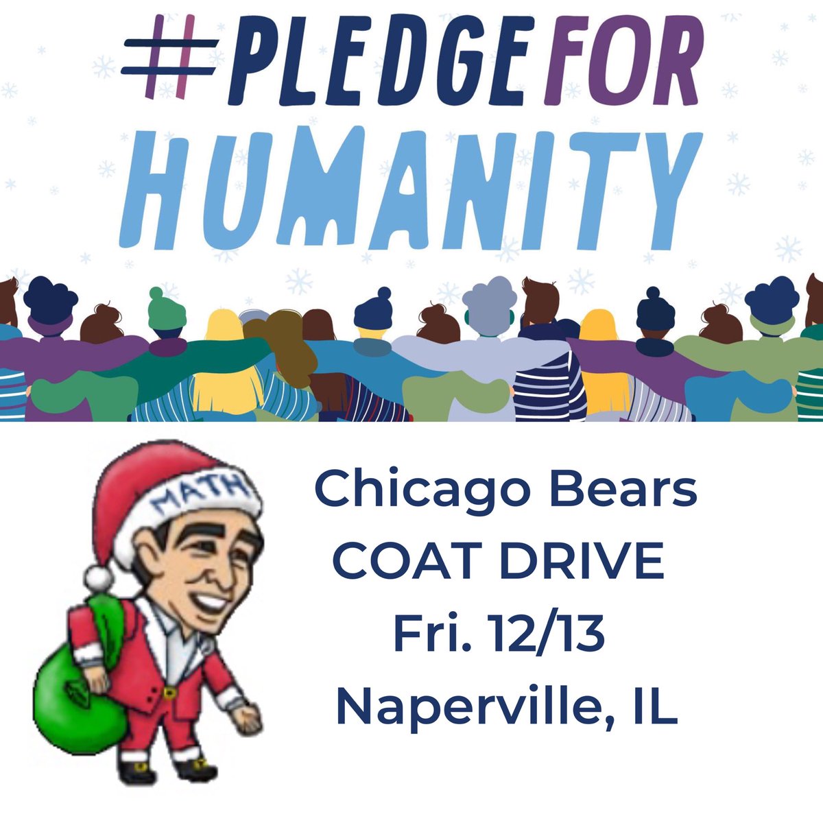 Ruthie_HB's tweet image. Got a coat? Stop by Naperville to hang w/ the #YangGang and drop off a coat for the #ChicagoBears &amp;amp; @salvationarmy IL coat drive. RSVP mobilize.us/yang2020/event… #PledgeForHumanity @ArmoryYang @ChicagoYangGang #HumanityFirst RT!
