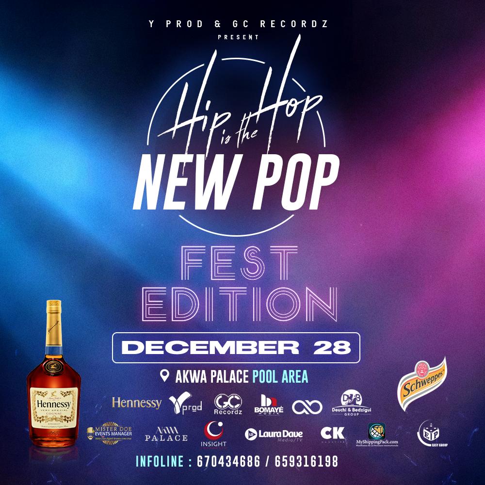 Ledawa's tweet photo. HIP HOP IS THE NEW POP.... Cette année c'est le 🔥🔥🔥🔥🔥🔥 un new level a été débloqué. Les artistes invités 👌🏾💯💯💯
📍Akwa Palace Pool Area
📱670434686 - 659316198
#HipHopIsTheNewPop #FestEdition
#DOPE #DCLP #DOUALACESTLAPUISSANCE #TT237
@BriceAlbin1 https://t.co/Ji6HFios9S