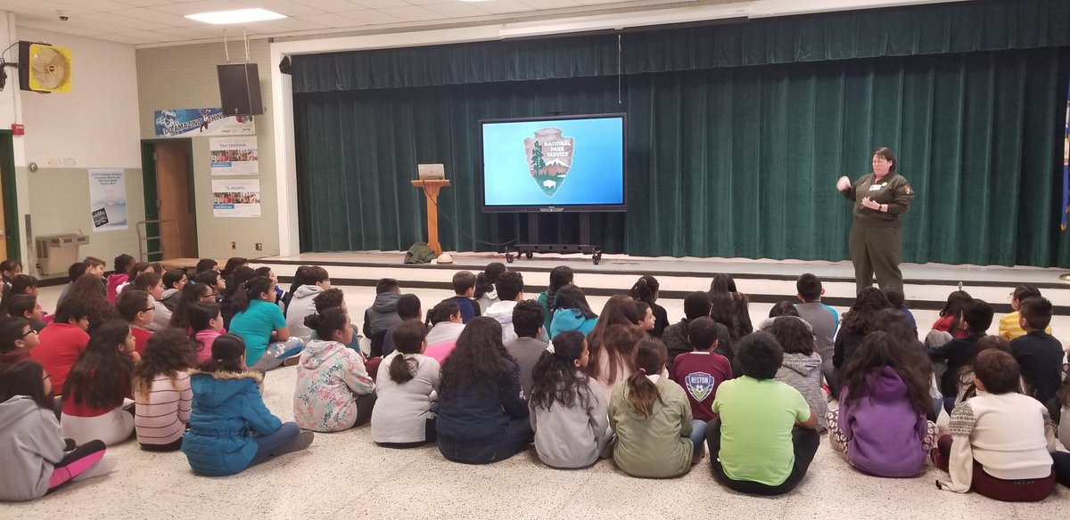 We LOVED learning about the National Park Service and getting passes for #everykidinapark from <a href="/NationalMallNPS/">National Mall NPS</a> Thank you for supporting our student learning! <a href="/GuilfordEle/">Guilford Elementary School</a>