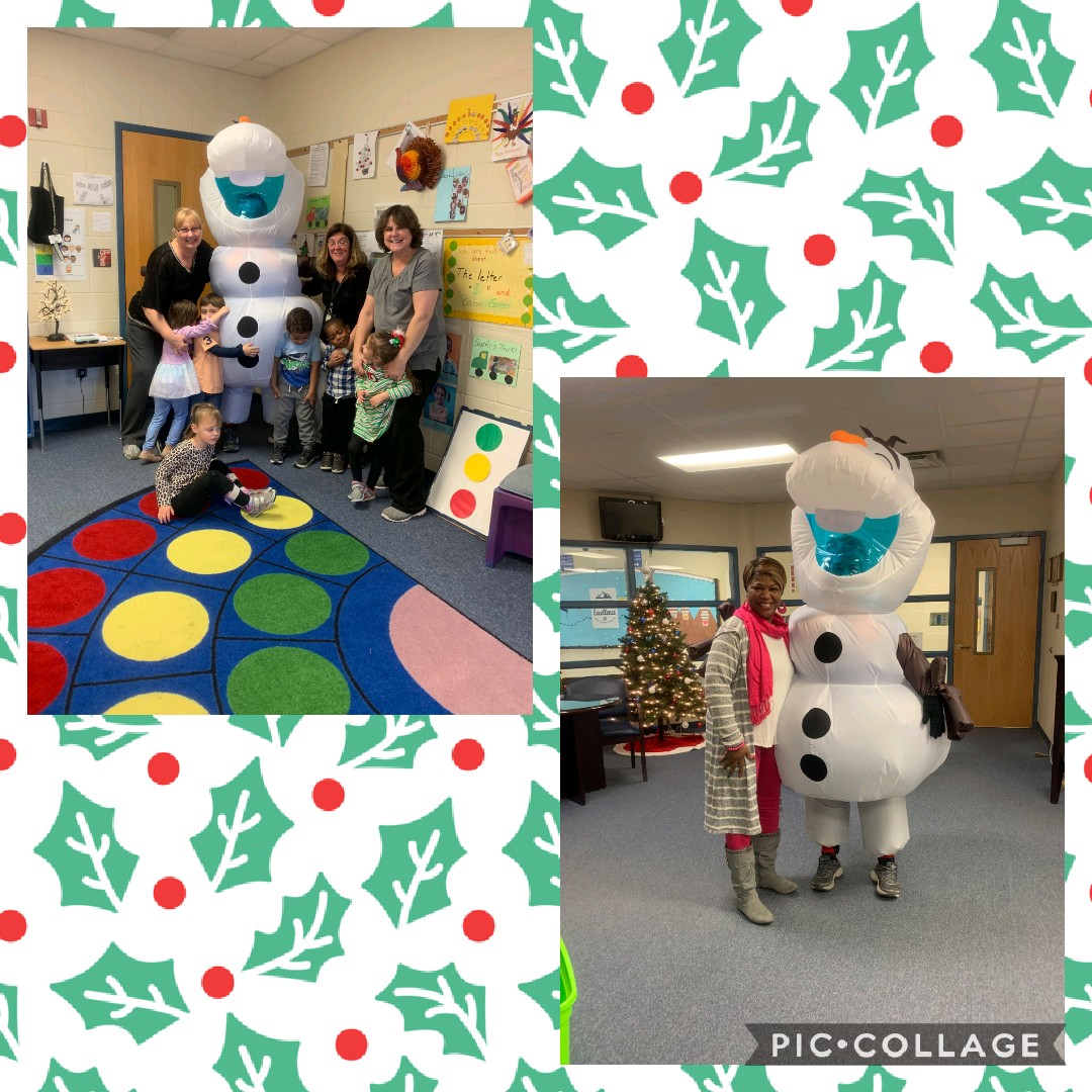 We were so excited for Olaf to come by our school for a visit yesterday.  Students were super happy to give Olaf lots of warm hugs! #ImOlafandILikeWarmHugs #DoYaWannaBuildASnowman