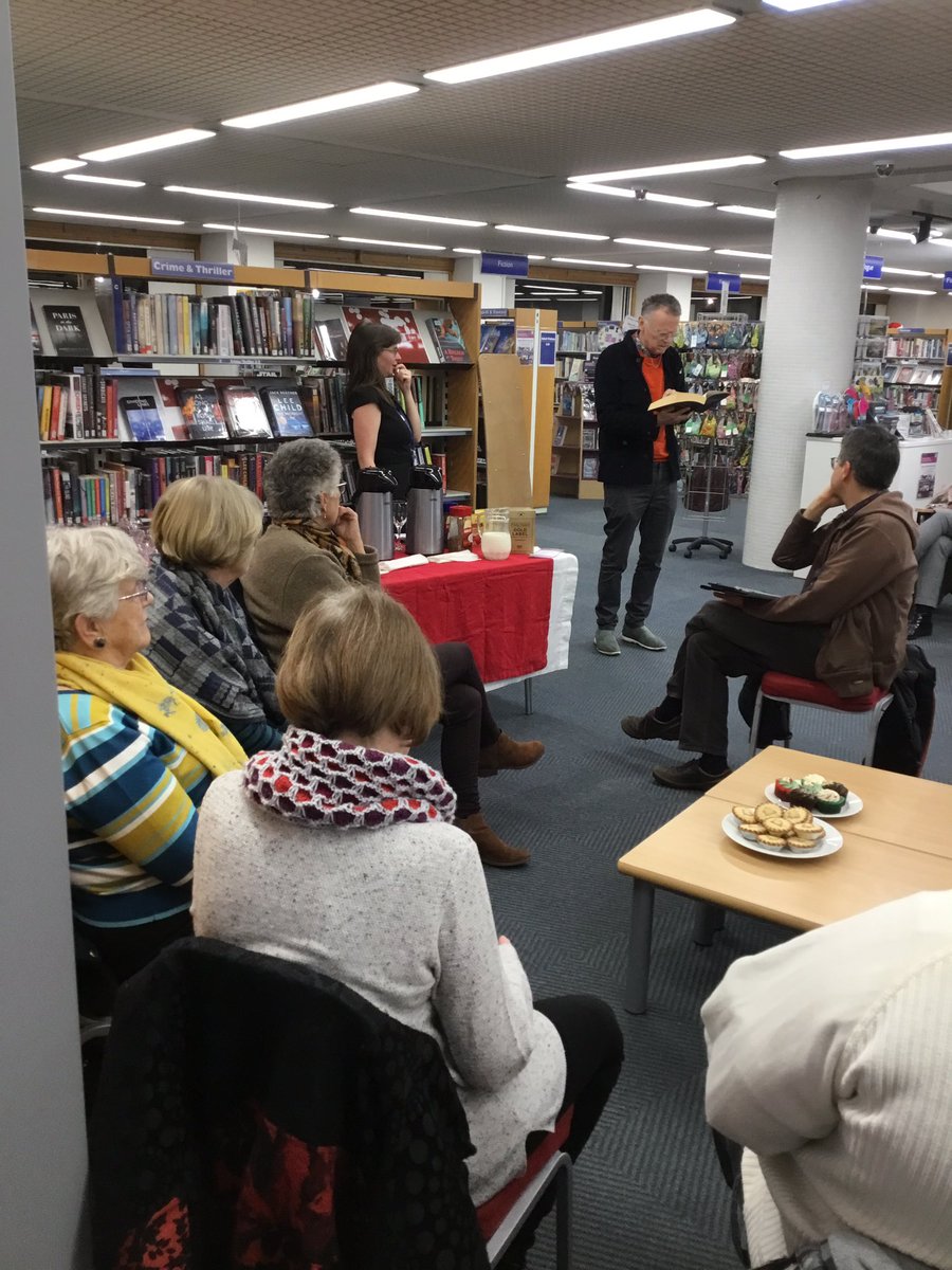 WSCCLibraries's tweet image. We’re delighted to welcome back @william1shaw &amp;amp; @JulietWest14 for #BooksLightUpOurLives tonight at #HorshamLibrary. Thanks to both for their entertaining talks, marking a fantastic conclusion to what has been an epic year of books! #HorshamDistrictReadingChallenge @HDculture2019