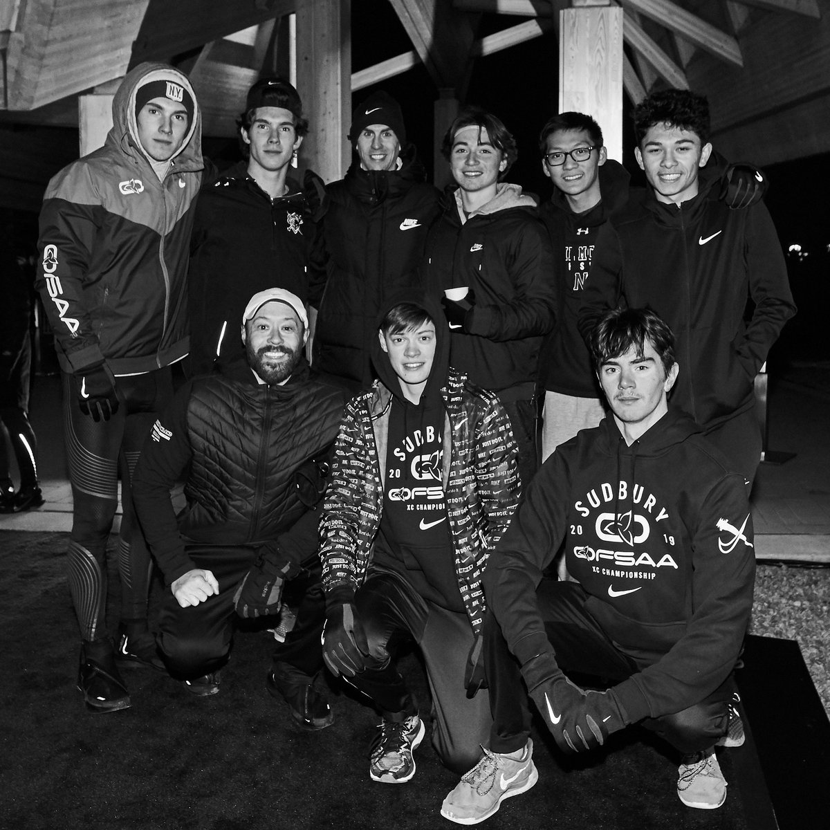NeilTrackandXC's tweet photo. The seniors boys track &amp; field team competed at the 1st Annual #Nike Shield Relays.The A team placed first. The boys also got to meet and won an autographed baton from Canadian 3000m Steeplechase Record holder, Nike Sponsored athlete &amp; 2x Olympian Matt Hughes!Thanks #niketoronto https://t.co/22OgXt7qlw