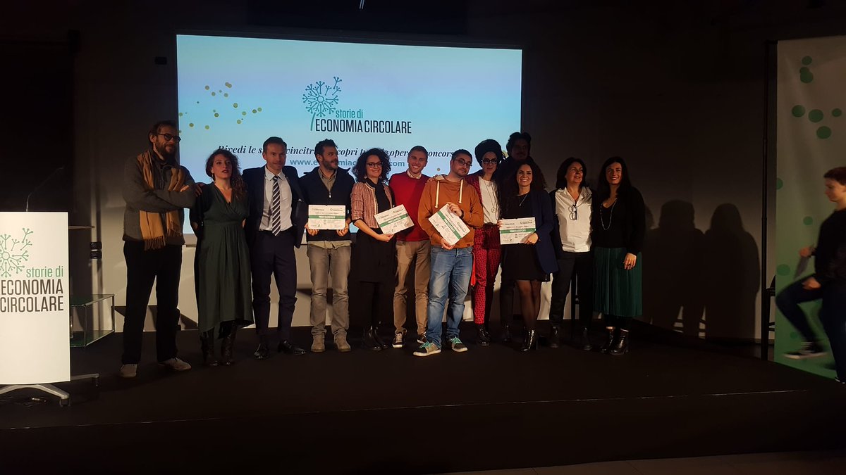 EcoCircolareCom's tweet photo. Ecco i vincitori dell'Edizione 2019 del Concorso Storie di #EconomiaCircolare 

Complimenti a tutti i partecipanti! 

Visita il nostro sito https://t.co/3BX0xbfQMd per scoprire i progetti in dettaglio!

#StorieDiEC #circulareconomy https://t.co/tJP5KHVyol