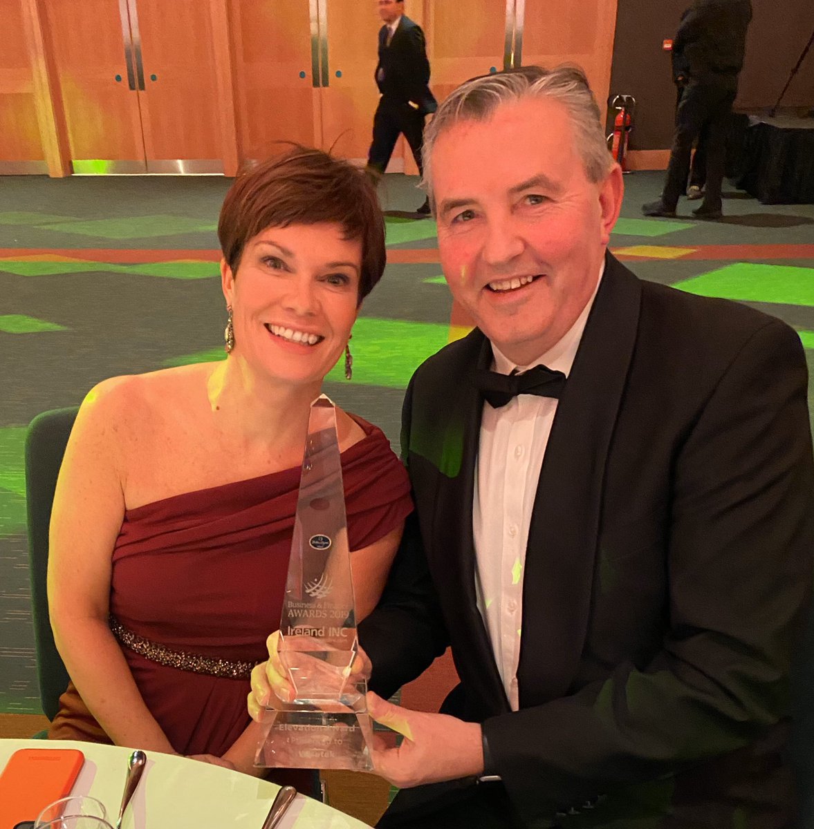 gary123mc's tweet photo. @Wisetek and @SeanWisetek are delighted to announce that we have won the Elevator award at the business and finance awards 2019 #BandFAwards #KPMG #wisetek #winning https://t.co/OvLaOmW0aY