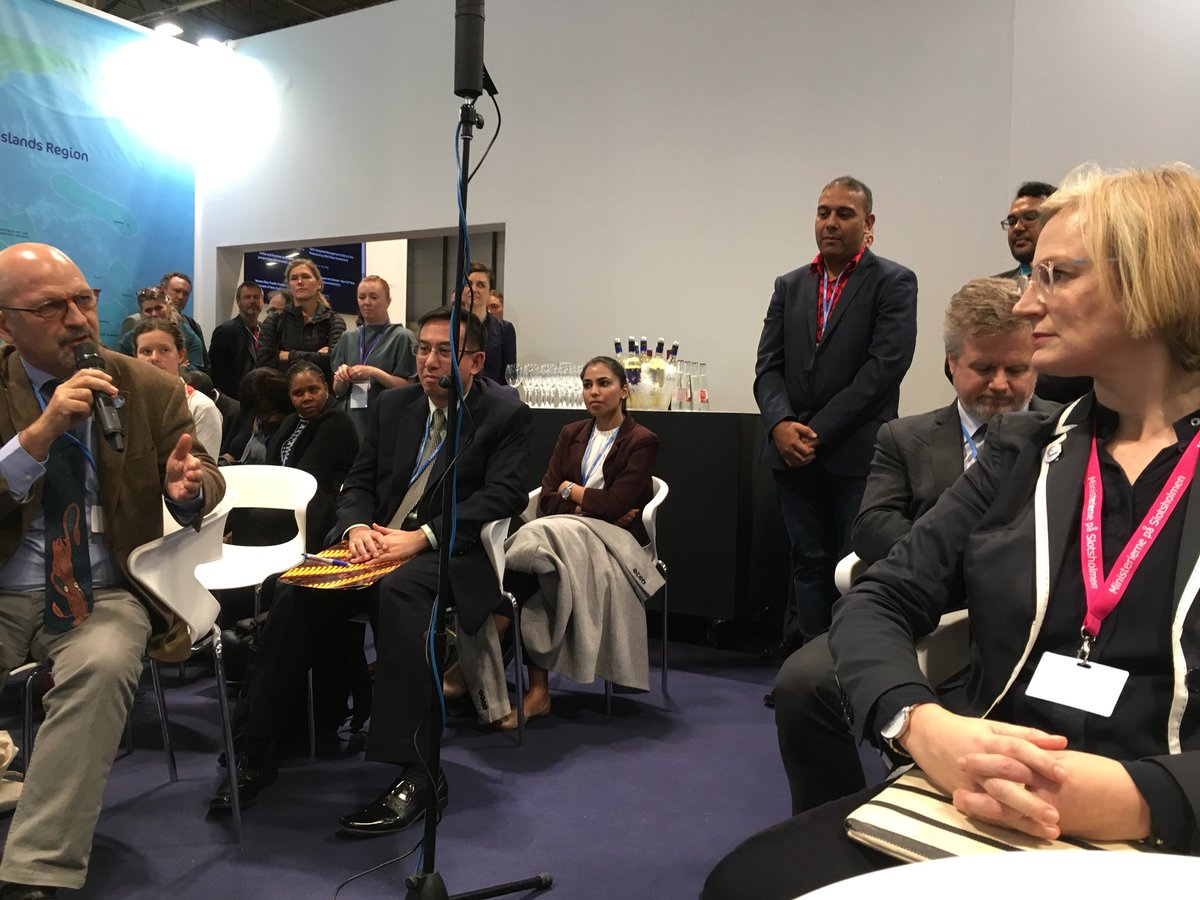 Dr. Natalya Gallo (@natalya_gallo) on Twitter photo #FriendsoftheOcean event update: #EU holds up ocean language in @COP25CL decision text. <a href="/RemiParmentier/">Remi Parmentier</a> warns of #oceanskeptics. EU states concern it will slow negotiations. But, SIDS are most vulnerable & wouldn’t advocate for something that slows negotiations. So what’s up? #FriendsoftheOcean event update: #EU holds up ocean language in @COP25CL decision text. <a href="/RemiParmentier/">Remi Parmentier</a> warns of #oceanskeptics. EU states concern it will slow negotiations. But, SIDS are most vulnerable & wouldn’t advocate for something that slows negotiations. So what’s up?