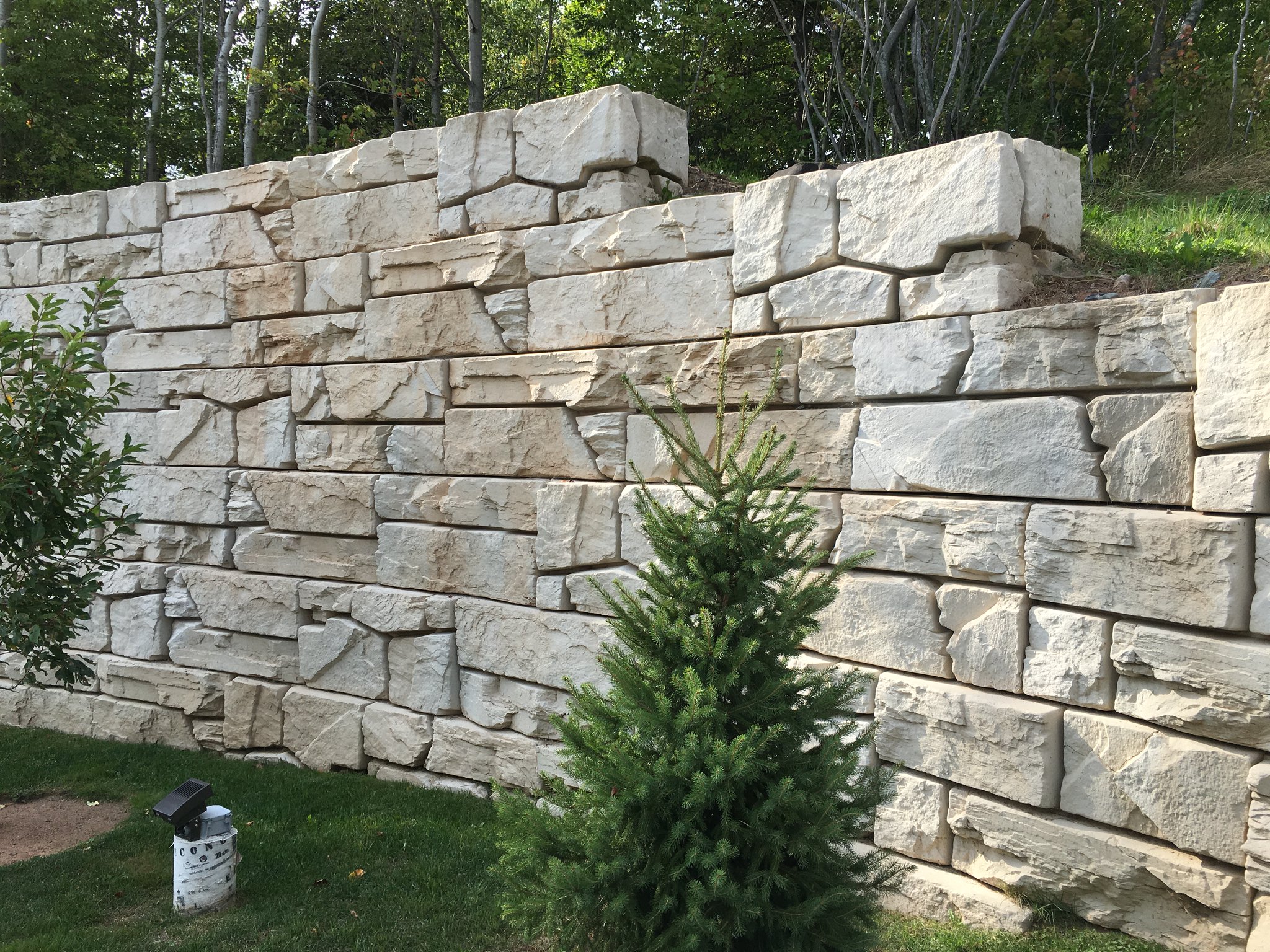 Verticrete on Twitter "Using bigger blocks for your retaining wall