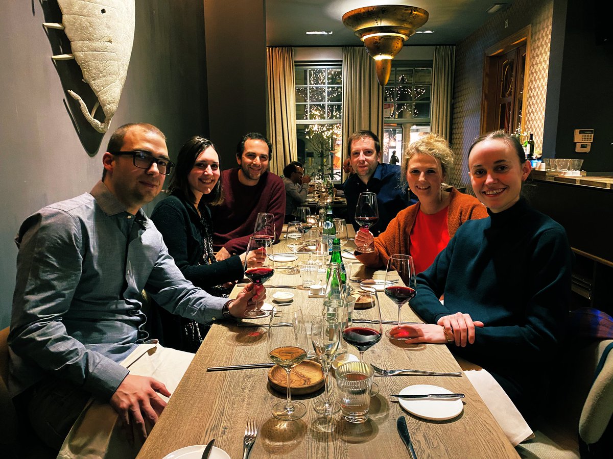 BAST_tweets's tweet photo. @rbss_be @BAST_tweets Belgian Colorectal Tour after hours! 🥂🍲 Wonderful dinner after an interesting day of #surgicaltraining at @UZLeuven @st_devriendt @bisle84 @J_Stijns @SovaSurg https://t.co/ROOiAYPOns