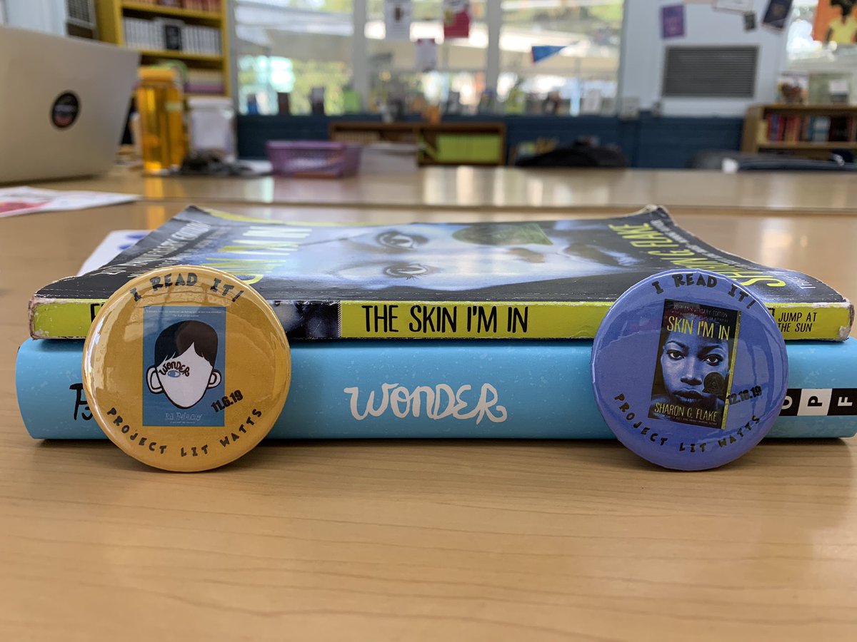 ProjectLITWatts's tweet photo. Have you read these masterpieces? If not, get to it! We did and we are forever grateful! 

#ProjectLITWatts @ProjectLITComm @newmarkham #WattsReads #YouthLeaders #IReadIt @PartnershipLA @LASchools @LAUSDLDSouth @RJPalacio @sharonflake https://t.co/RLEzPazsNn