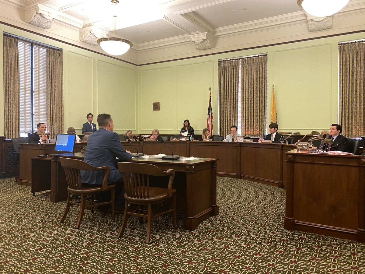 Our board member @tprol, former state bar president, is testifying now in support of the ban: “This legally sanctioned discrimination against one’s sexual orientation and gender identity must cease.”