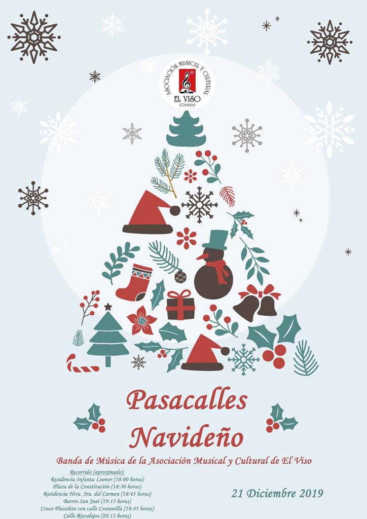 ¡La Navidad se vive en El Viso!

Y el próximo 21 de diciembre, a partir de las 18:00 horas, disfrutaremos de un Pasacalles Navideño a cargo de la Banda de Música de la Asociación Musical y Cultural de El Viso.

¡Consulta el recorrido!

#ViveElViso