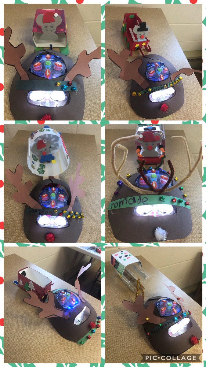 francorriveau's tweet photo. Le projet Noël des élèves du préscolaire 5 ans et 1ère année de ⁦@cshbo_envolee⁩ #matis #steam https://t.co/xGJFuFwEHM