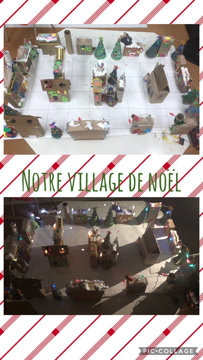 francorriveau's tweet photo. Le projet Noël des élèves du préscolaire 5 ans et 1ère année de ⁦@cshbo_envolee⁩ #matis #steam https://t.co/xGJFuFwEHM