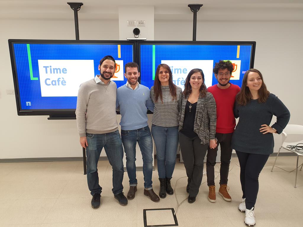 paolo_paganucci's tweet photo. Orgoglioso di aver fatto parte della giuria del #InnovationDays #TIMeProgram. Nella foto il team qualificato per la finalissima di aprile! @timwcap @TIM_Official @amariconda @NataleNobile @SoniaCasaro @ElisabettaCTO https://t.co/FgC7tqqvuk