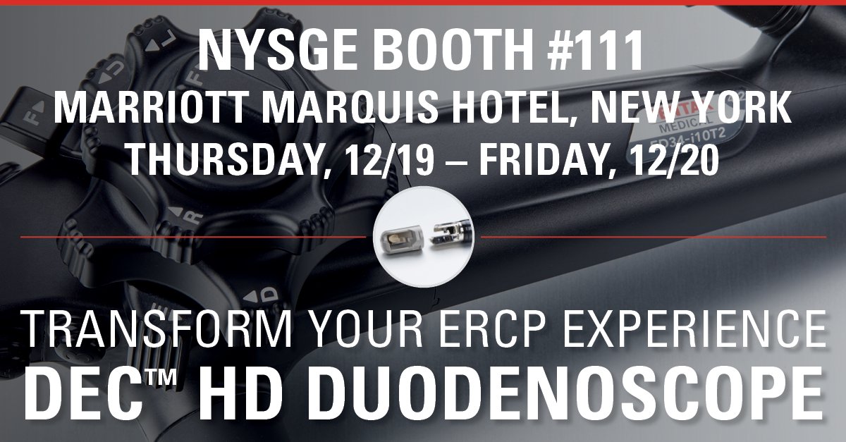 PENTAXAmericas's tweet image. We developed an innovative duodenoscope that reduces the burden of time-intensive reprocessing while simultaneously enhancing the imaging required for detailed visualization during technically demanding #ERCP. Visit us at #NYSGE to discover the new DEC™ HD Duodenoscope!