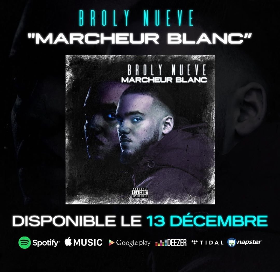 🚨 C'est le projet de Broly Nueve «Marcheur Blanc» qui sort à minuit et non un single ! 🚨