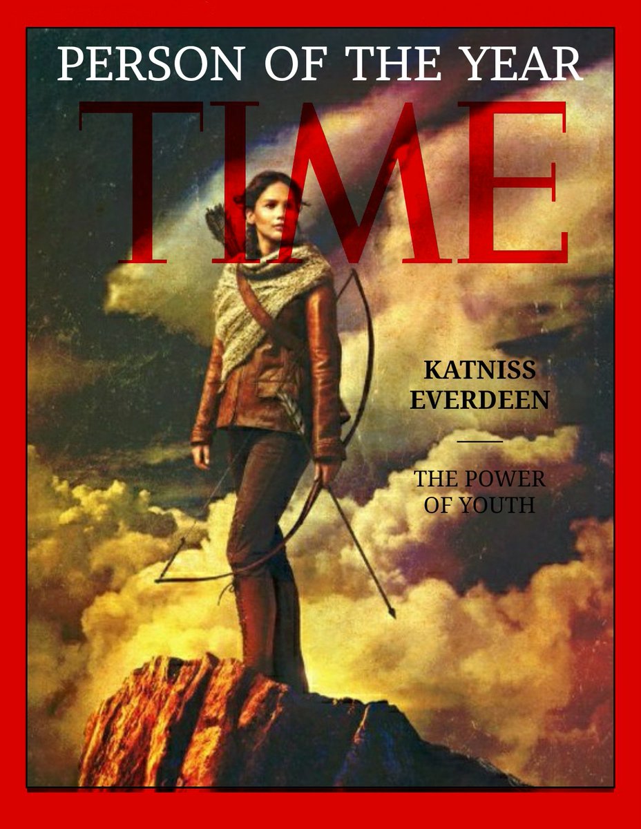 So ridiculous. Katniss must work on her Anger Management problem, then go to a good old fashioned Reaping with a friend! Chill Katniss, Chill! #TIMEPersonoftheYear2019