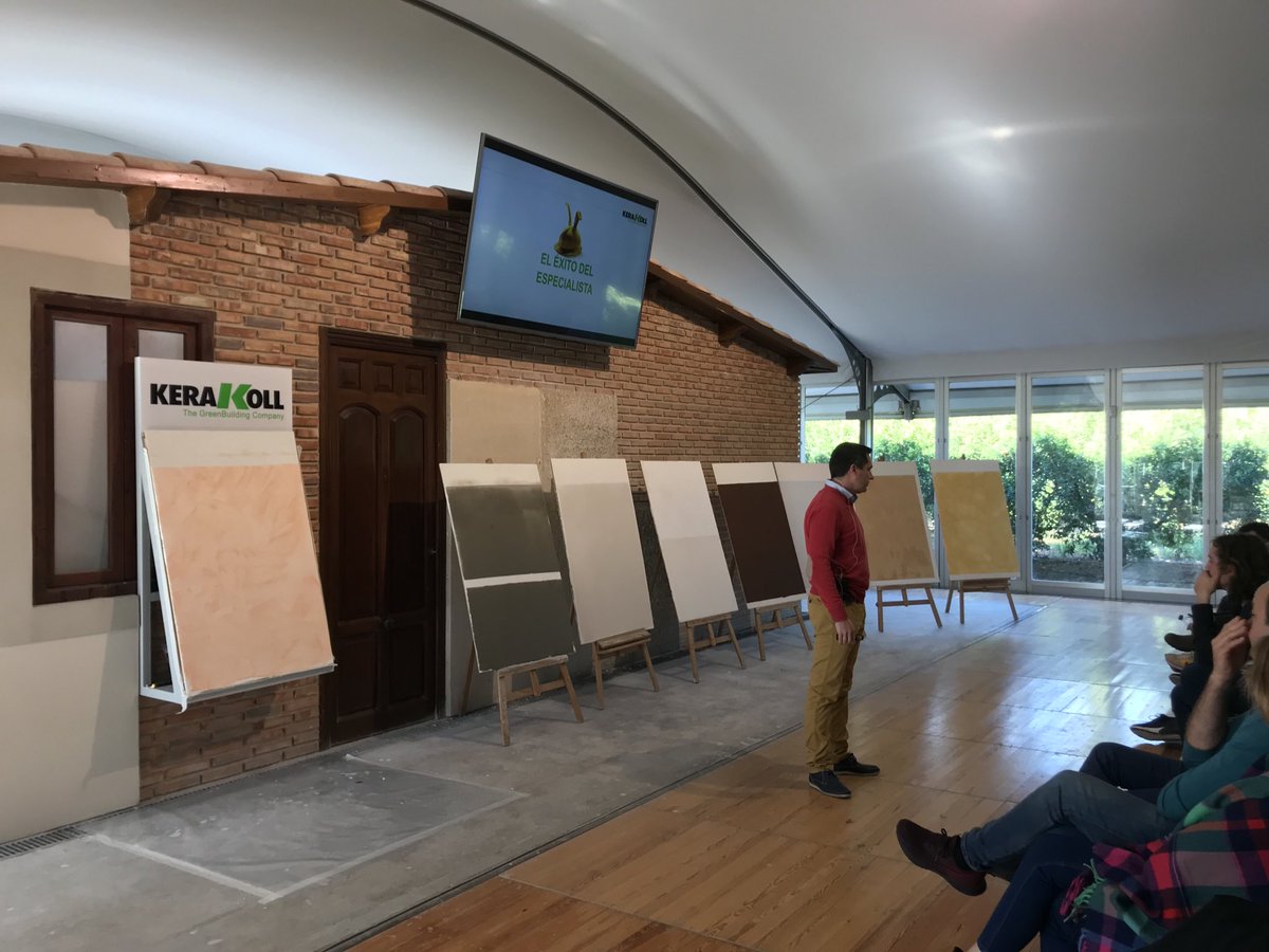 Esta semana hemos visitado la fábrica de KERAKOLL en Castellón y asistido a formación en nuestro GREEN campus , acompañados de profesionales de la mano de almacenes SUMINISTROS MONTE.