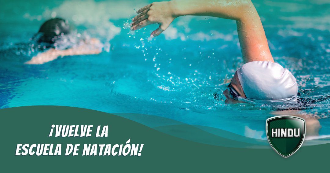 ¡Invitamos a participar de la escuela de natación 2019! 🏊‍♂️
No te pierdas la oportunidad de hacer deporte y conocer nuevos amigos.
Las clases son para todas las edades y se dictarán de martes a viernes de 17 a 21 hs. ¿Qué esperás? 💚

Franklin 56
0362 4423775
hinduclub@live.com.ar