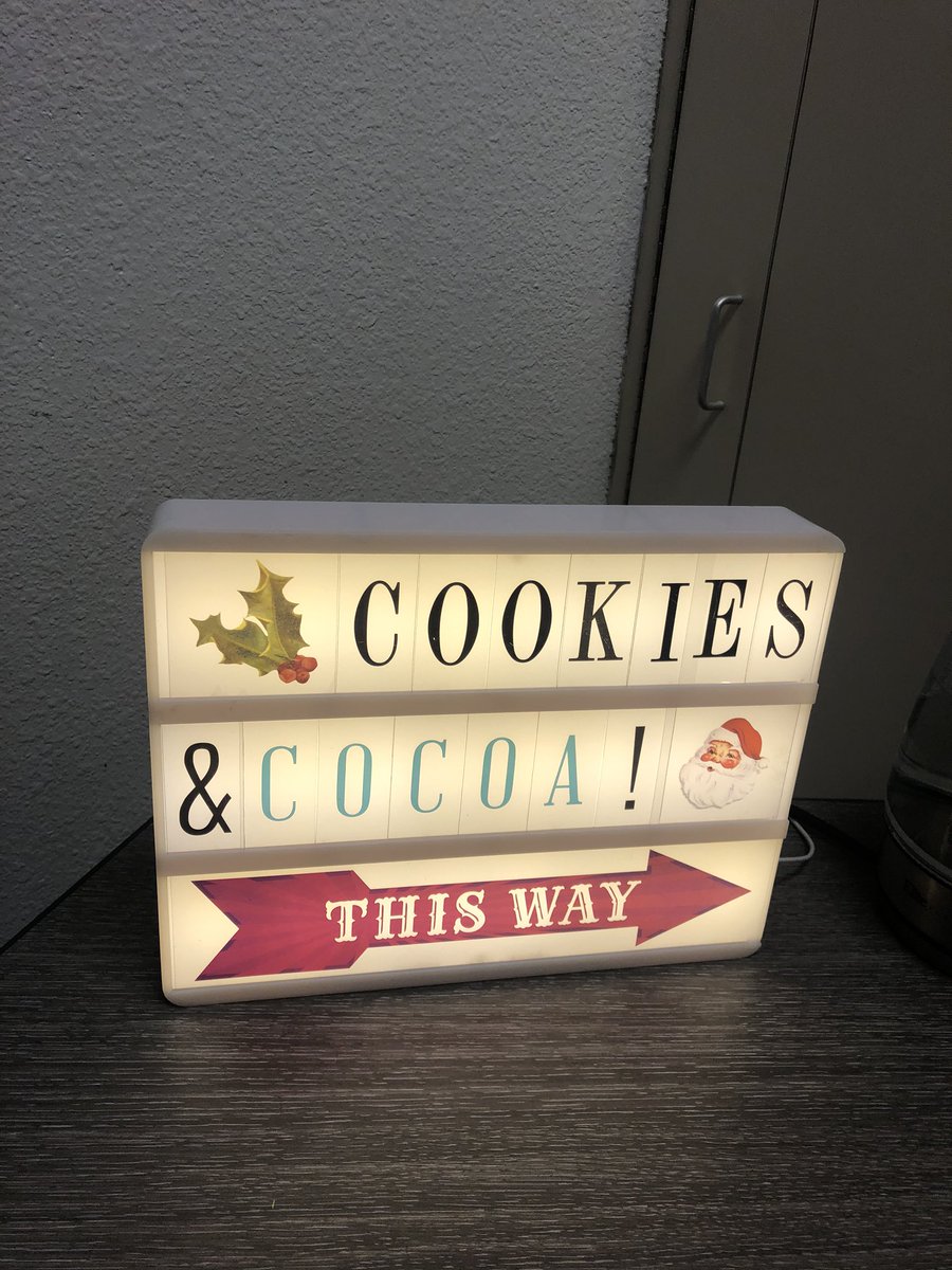 GESGeider's tweet image. Thank you @GESPTA for the cookies and cocoa!  ❤️ this 🎄 tradition! #gesshineon