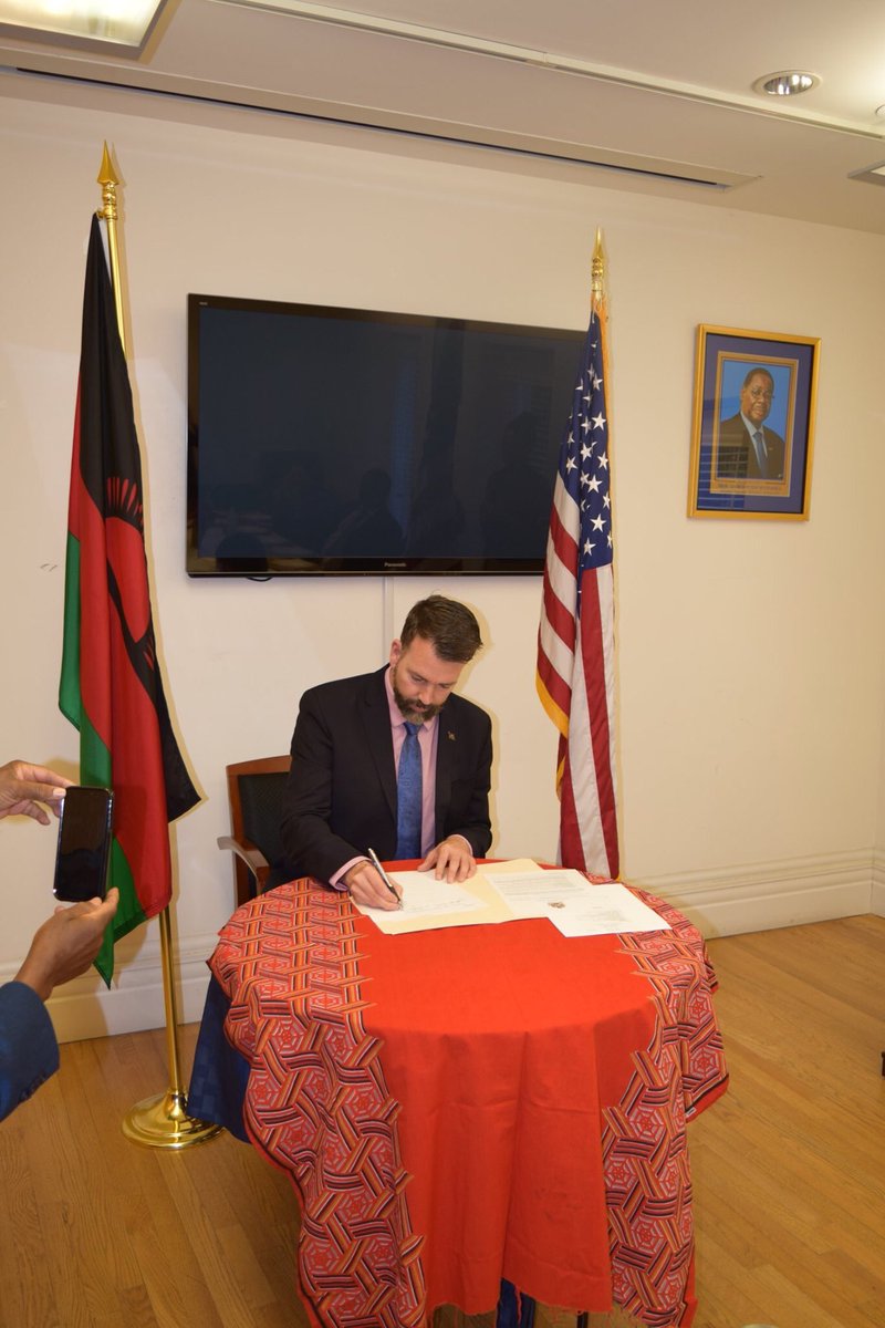 Malawi Embassy USA tweet media