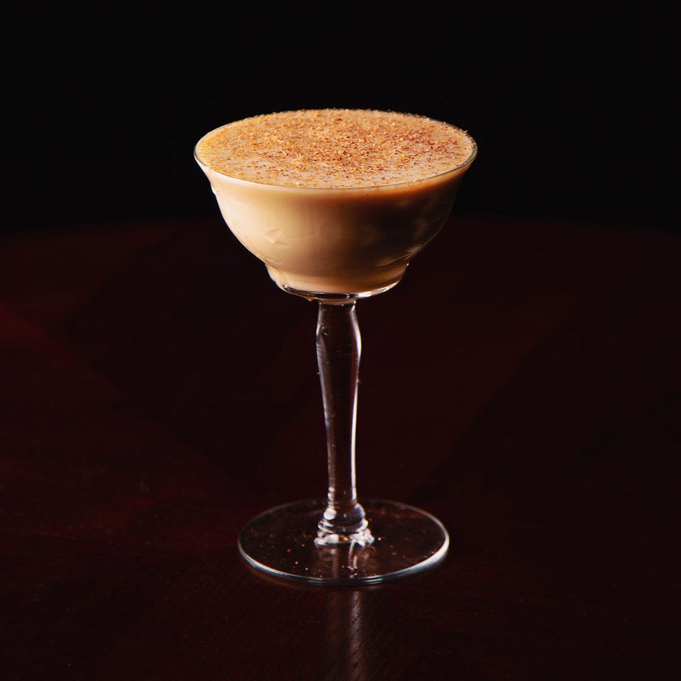 This stunner is our 3-month aged egg nog ☃️

Rich and indulgent, this nog combines our favourite bourbon, dark rum and cognac, with Sheldon Creek's heavy cream, milk, and egg yolks. Finished with freshly grated nutmeg.

Available for a limited time. So get your drink on 🍸