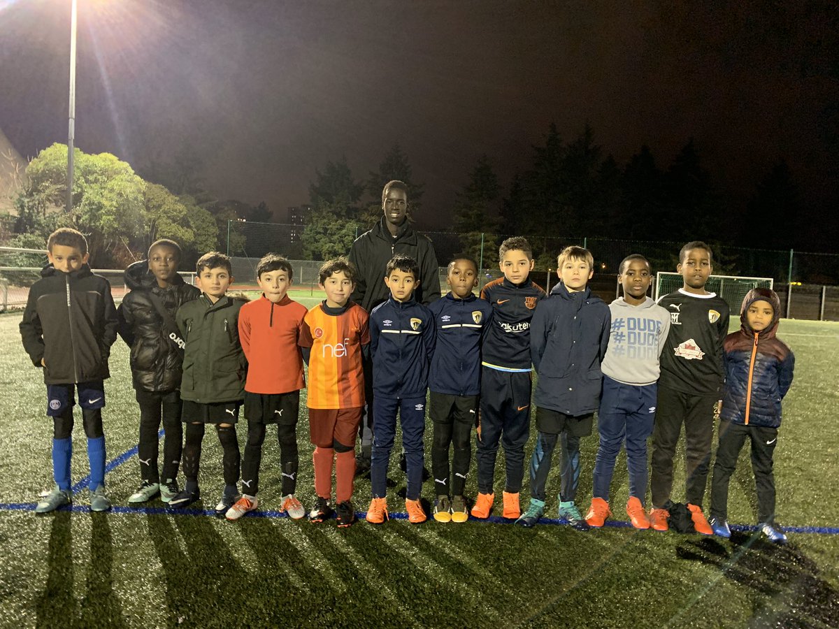 Les U10 de Ange préparent le match amical du samedi face à Avoine