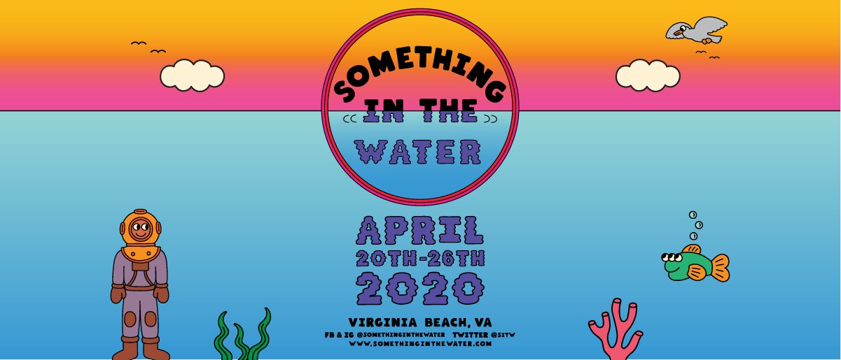 SOMETHING IN THE WATER 2020 Line Up X