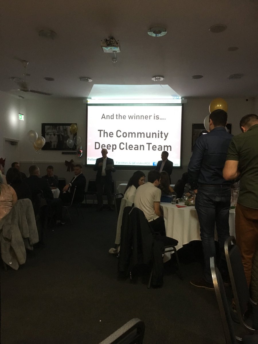 Well done to the Community Deep Team for their award ⁦@RDE_Facilities⁩ 👍