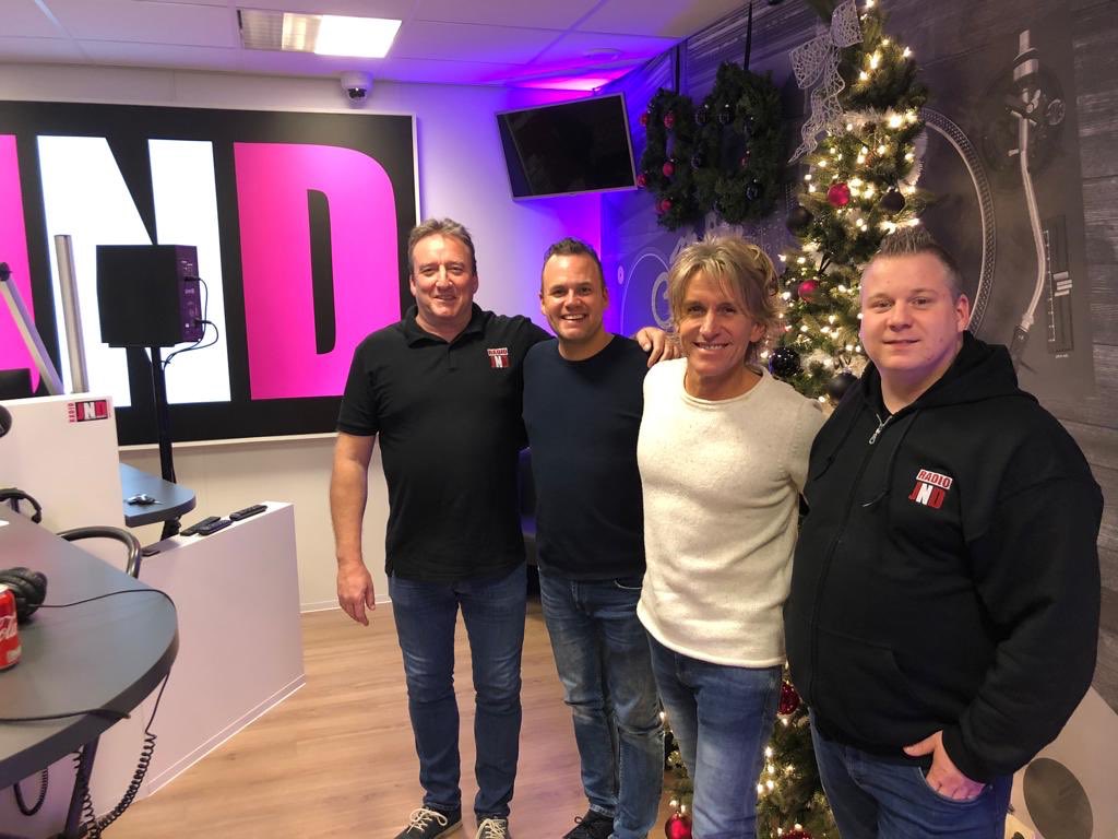 Erg gezellig weer bij <a href="/Radio_JND/">Radio JND</a> #promokerstsingle #eenvrolijkkerstfeest