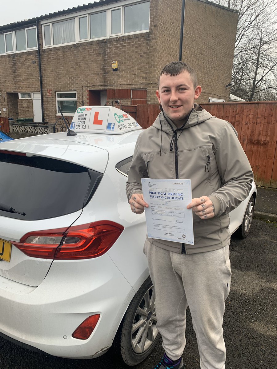 quickpass2010's tweet image. Yet another PASS,6th one this week!
Well done Lee PASSING today at South Shields with only 2 minor marks!
Fantastic effort mate well done!