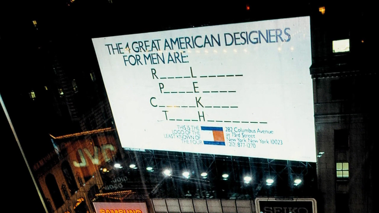 richard shotton on Twitter: "George ad from that launched Tommy Hilfiger in the US Hilfiger later said “If I hadn't listened to George Lois in 1985, I'd probably be poor