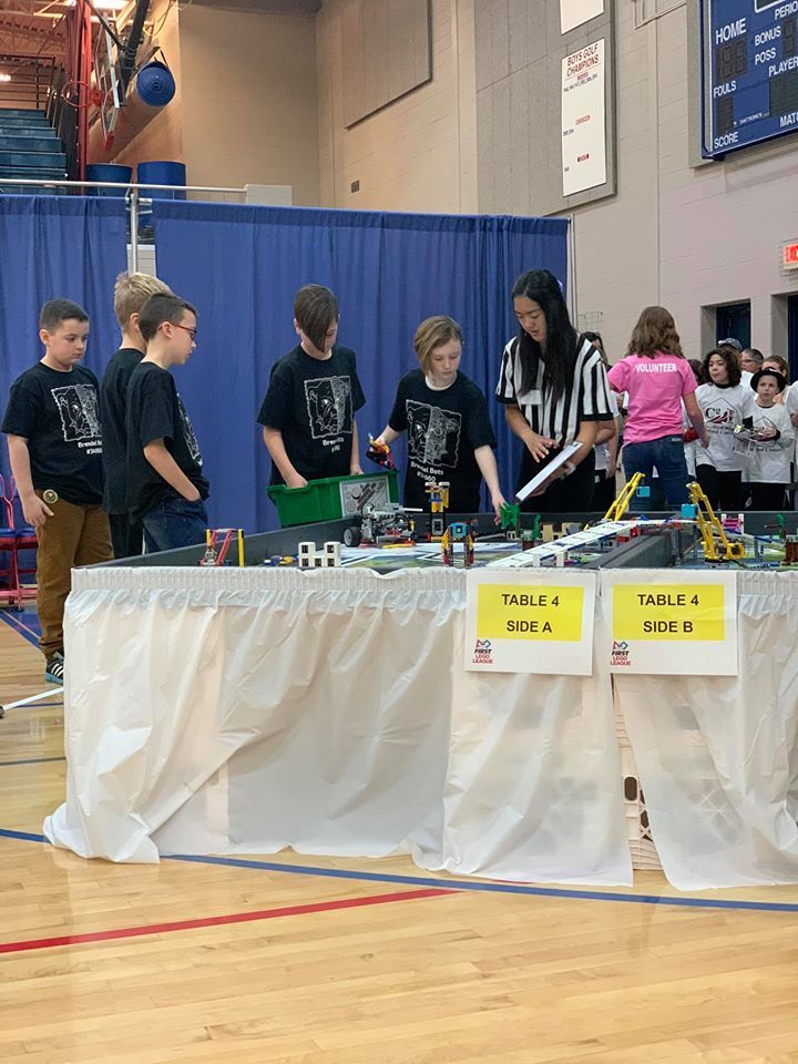 GBCSBobcats's tweet photo. Brendel Bots did great at the First Lego League MI State Championship! First place: "Project Innovative Solution"! Plus they were the "Michigan Global Innovation Solution" Nominee! Great job by both the Bots and the Builders, Brendel's newest robotics team! #WeAreGB #GBRobots https://t.co/I9Kj7LiqOj