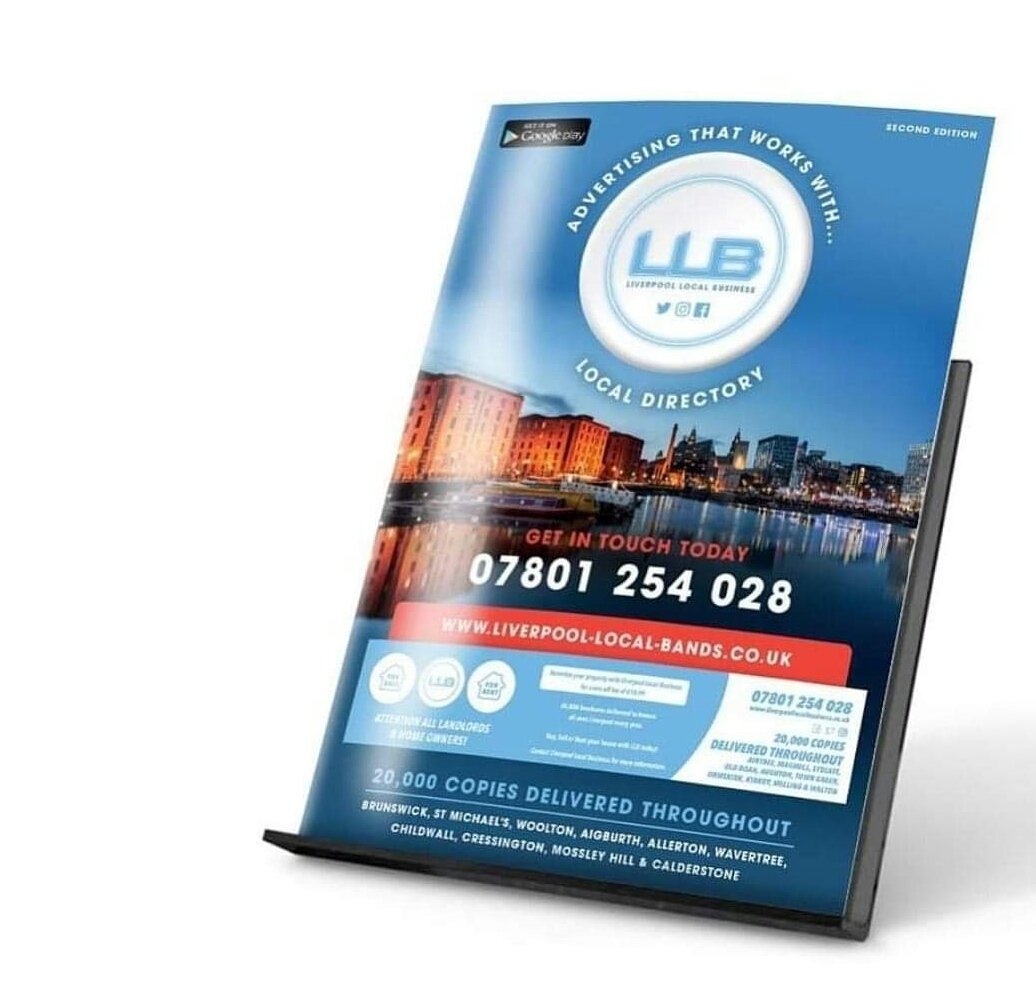 Don't miss out on getting your business in the January edition of Liverpool's fastest growing directory. Delivered to Formby, Crosby, Waterloo, Litherland, Southport, Netherton and more!