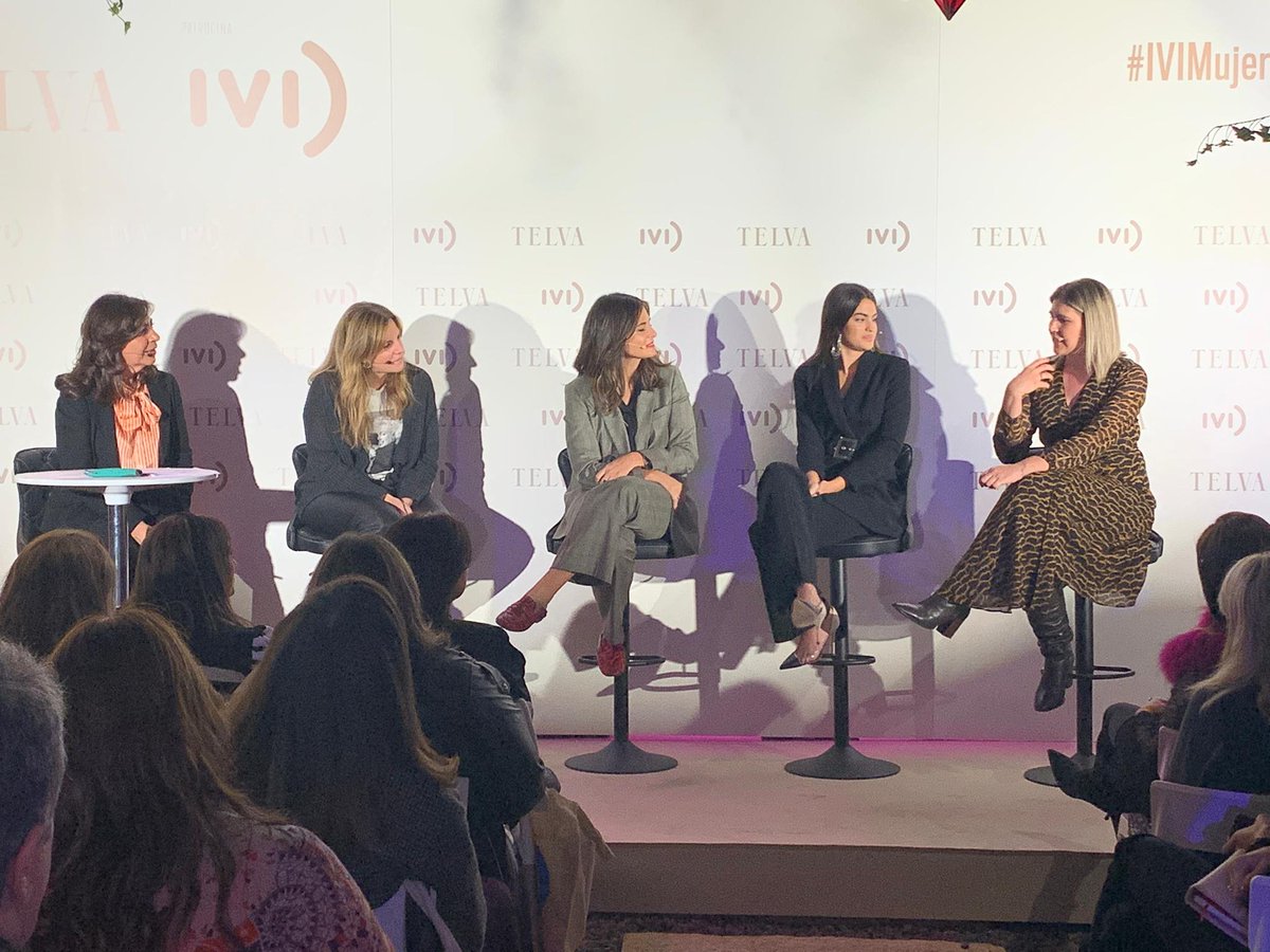 TELVA, junto a @NuriaSoler4y7, <a href="/nuriarocagranel/">nuria roca granell</a>, <a href="/martalozanop/">Marta Lozano</a> y la Dra. Sara Falgàs, de <a href="/IVIclinics/">IVIclinics</a>. Mujer, maternidad, empoderamiento y mucho más. Gracias a todas por un encuentro tan productivo. #IVIMujer