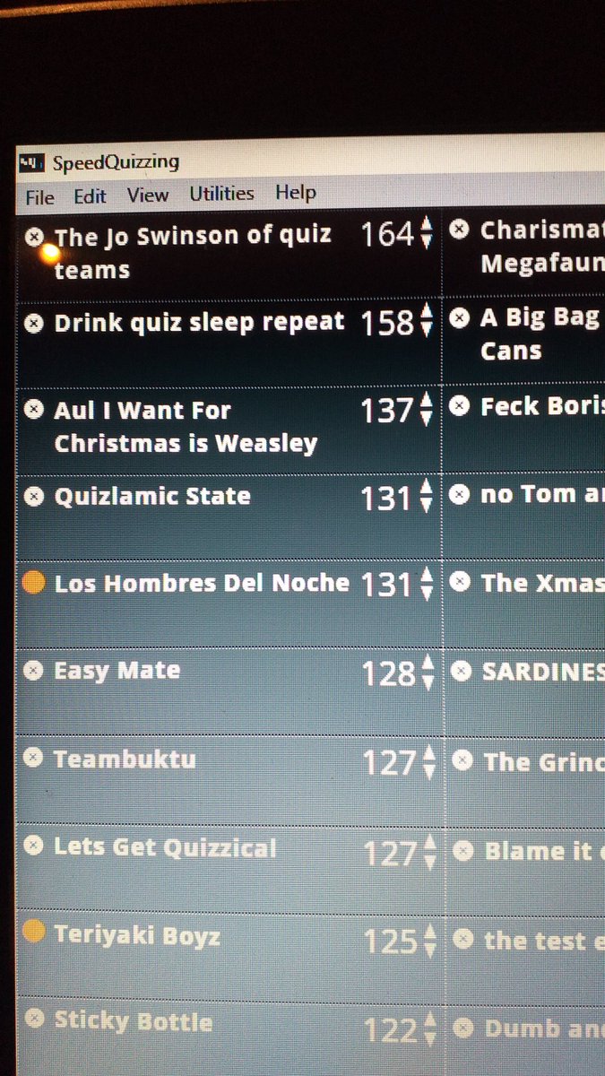 Speedquizzingni's tweet image. Never mind the empty seats  there ur team needs u here! 🙂📲#speedquizzingni