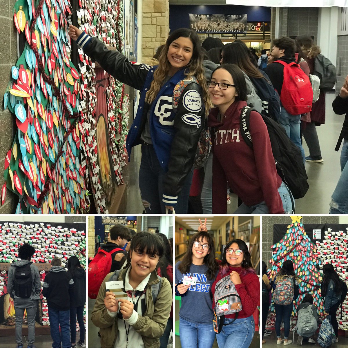 Because EVERY student completes our Creek family!  Freshmen stockings, hung w/ care. Sophomores light up our tree, so bare. Junior ornaments hanging just right. Seniors are our gifts, and to all a goodnight! Happy Holidays from Stuco! #everyeaglematters <a href="/CedarCreekHS/">Cedar Creek High</a> <a href="/BastropISD/">Bastrop ISD</a>