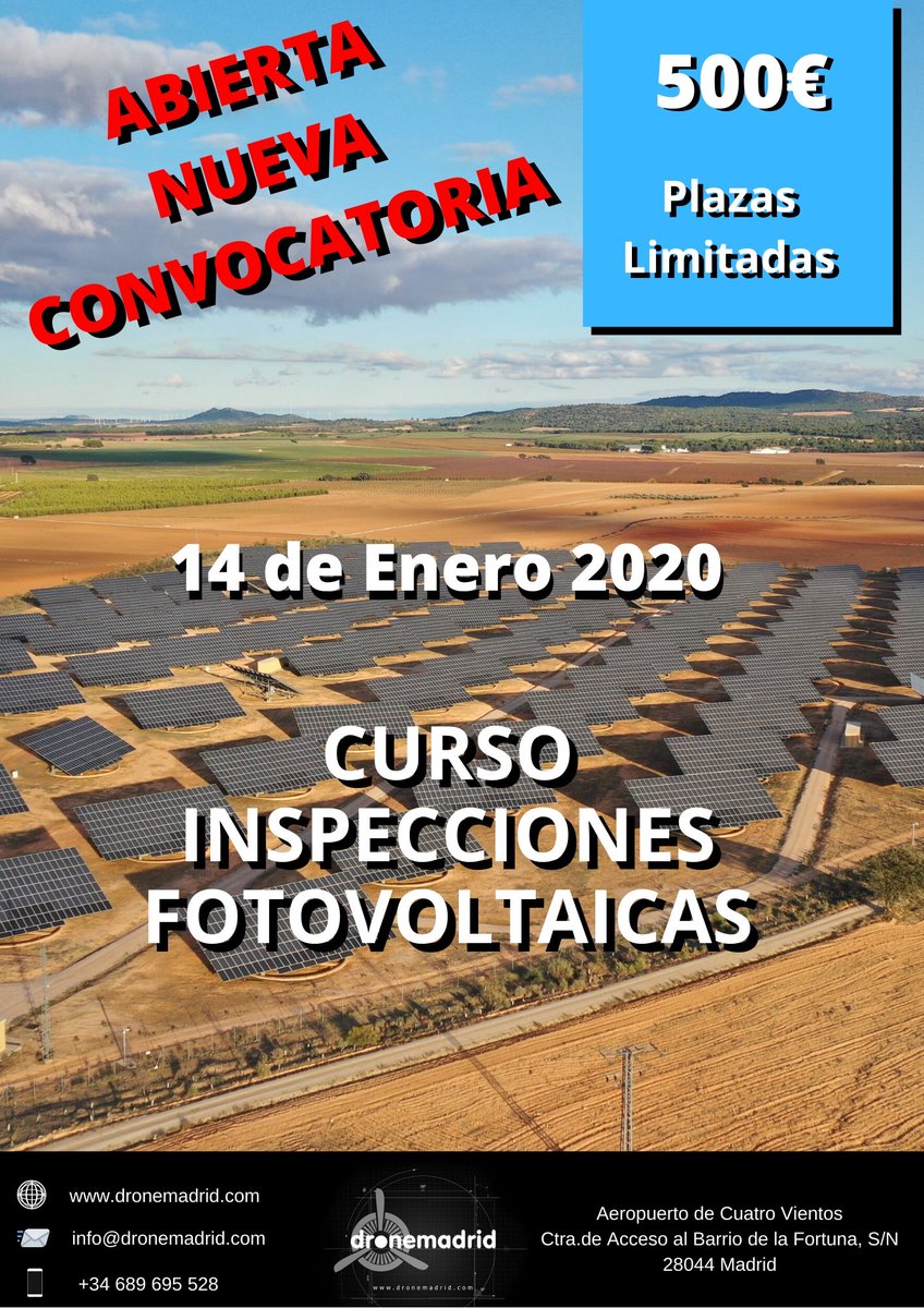 Nueva jornada de formación con equipos #Professionals #Curso #Cuatrovientos <a href="/dronemadrid/">DroneMadrid-Aflow</a> @dronemadrid_oficial dronemadrid.com