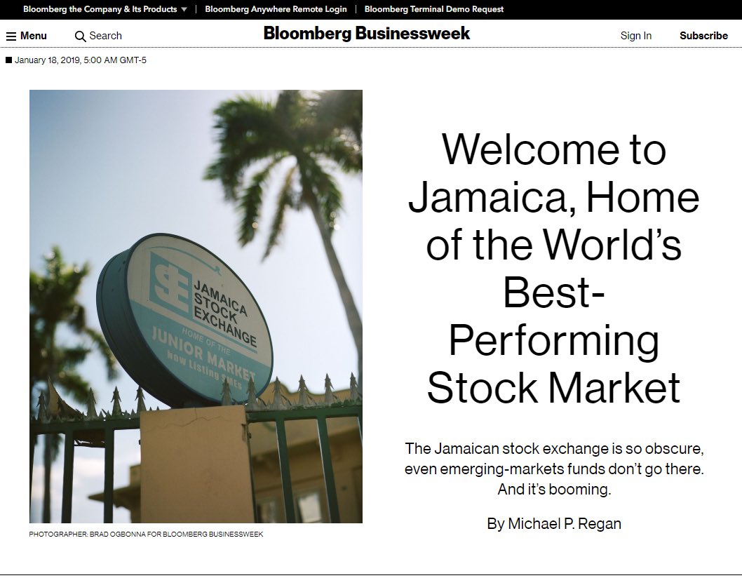 Those conditions have led to the outstanding performance of our stock market. Guess what? These conditions are not getting any worse. In fact, they are getting better. Next year, GOJ is expected to retire more debt which will push more cash into the hands of companies...