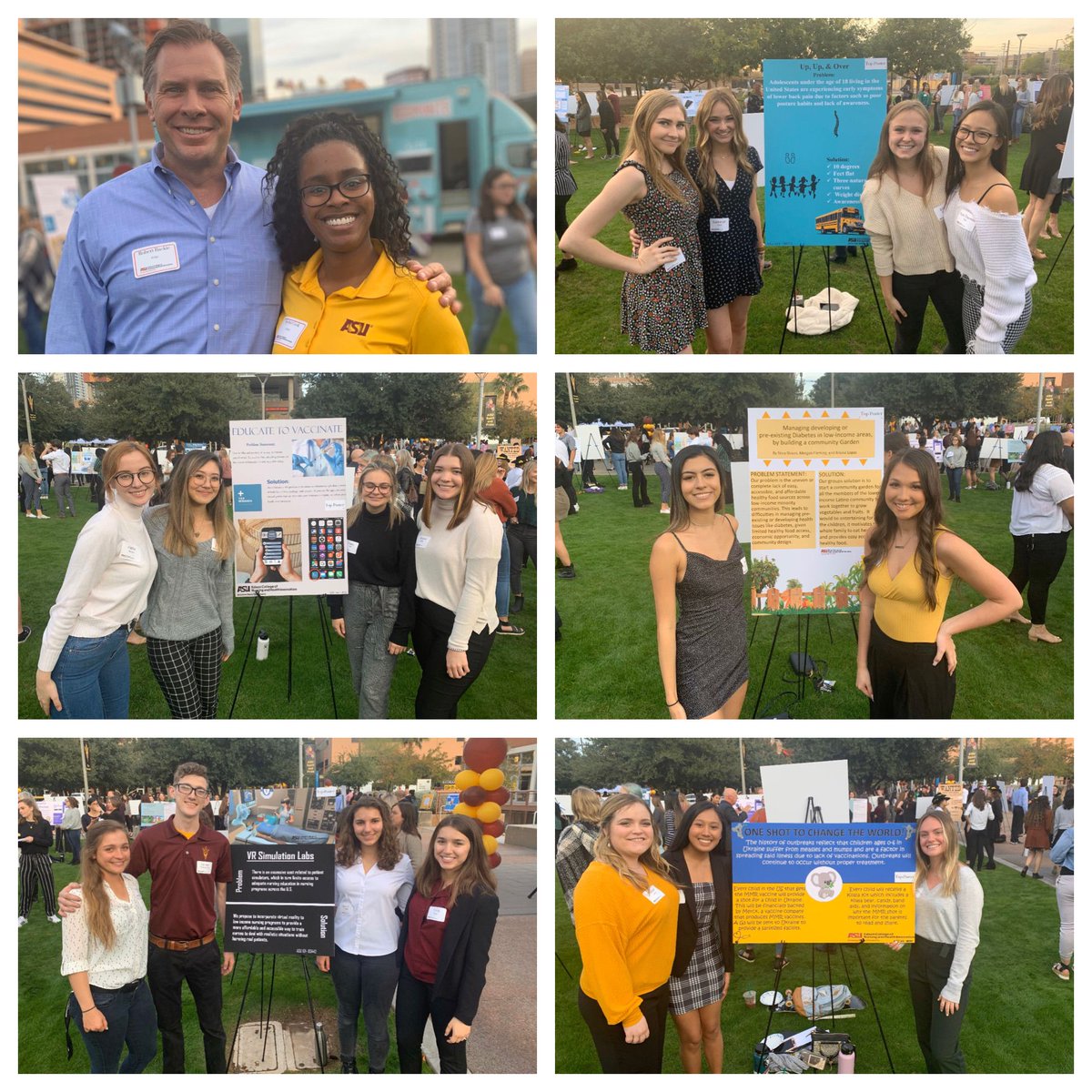 AdviNOWMedical's tweet image. Honored to have been judges at Hacking the Human, super impressed by the innovative ideas and hard work these students put into the project. Thrilled for the future of innovation in Arizona. Great job everyone! @azcommerce @SandraWatsonAZ  #HealthIT #Health #HackingTheHuman #ASU