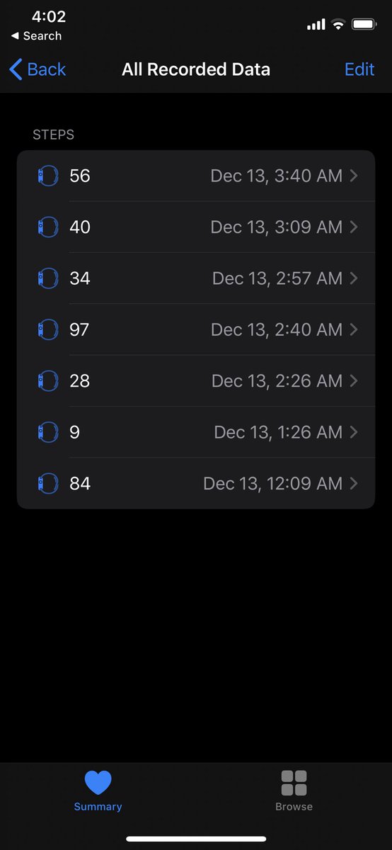 _kjagadish's tweet image. When you work on a fitness application #latenightcoding #AppleWatch