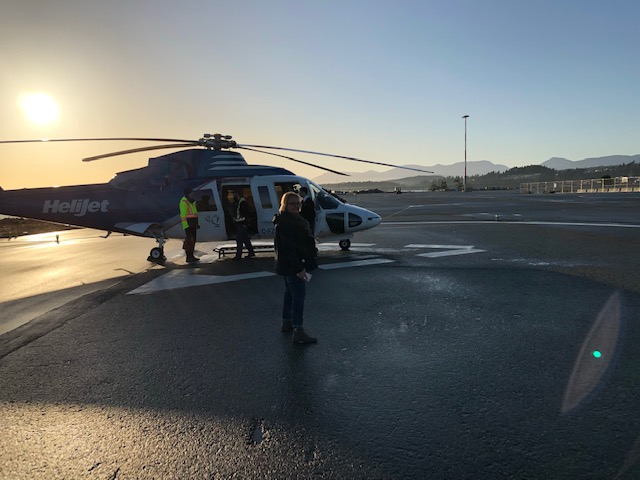 ArbutusRidge's tweet photo. A quick trip to Vancouver on Helijet. One of the many ways to access the mainland from Arbutus Ridge. Drive to Nanaimo....free parking and in 20 minutes you are in downtown Vancouver! #lovelivinghere! https://t.co/vpyPlFNz0l