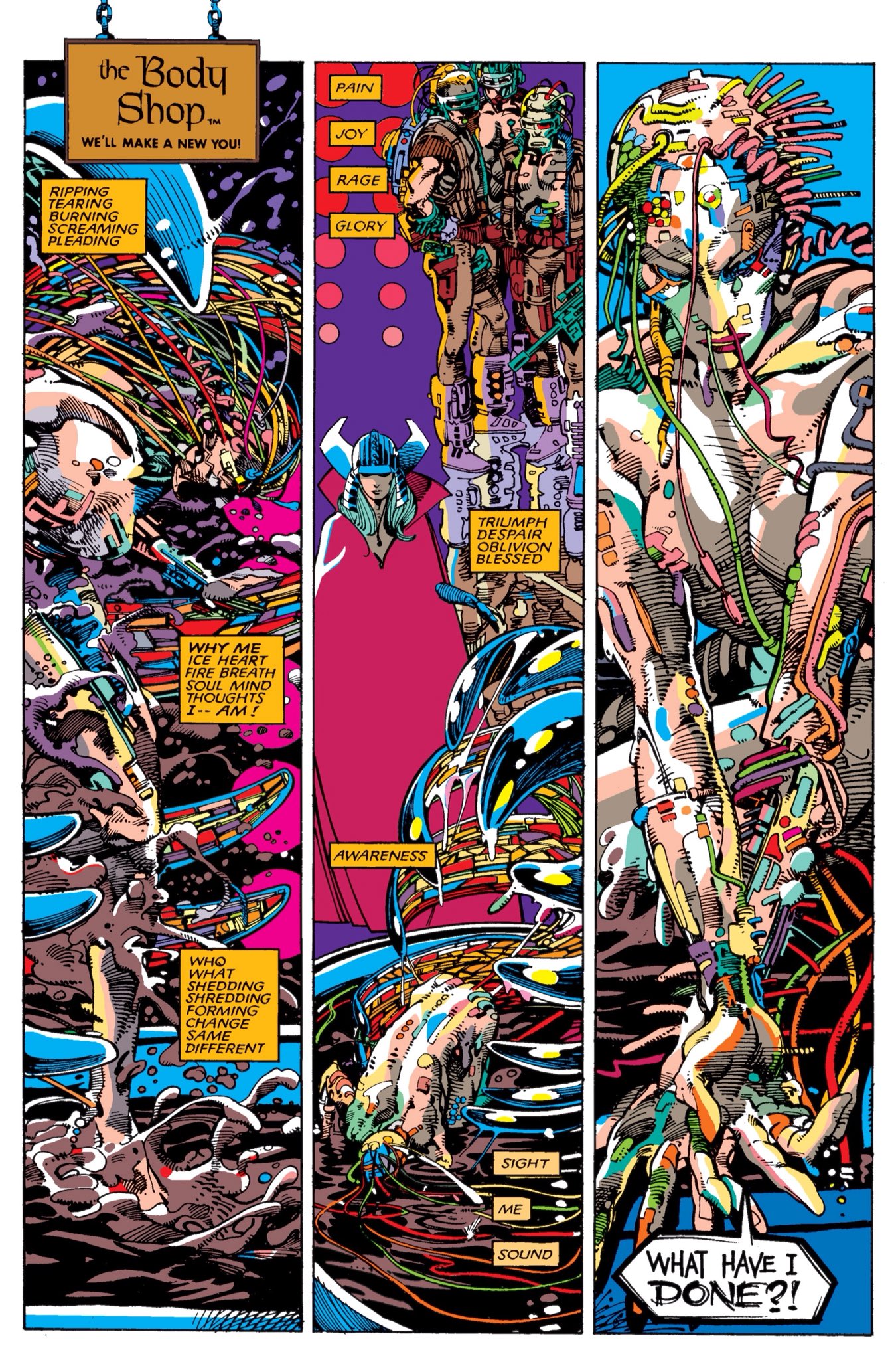 Cool Comic Art on X: Uncanny X-Men #205 (1986) art by Barry Windsor-Smith  t.cod9Q7ZWpDuZ  X
