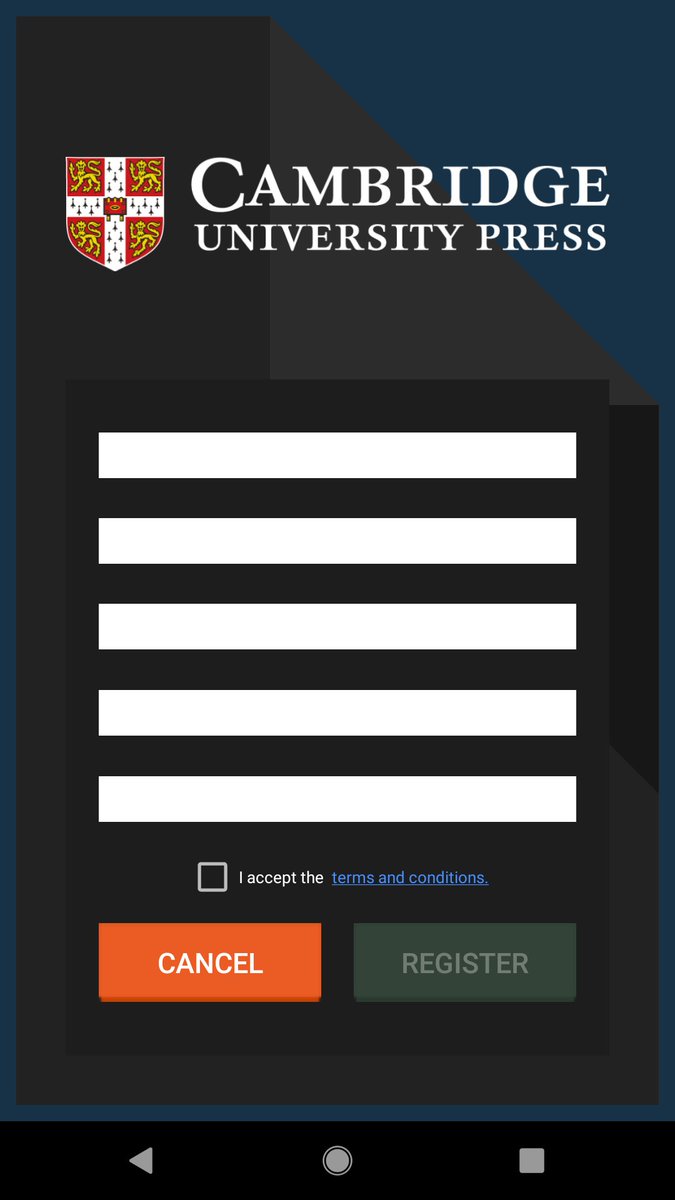 XellaDev's tweet photo. I bought myself "English Grammar in Use" with ebook included. While following the instructions on how to get it I've met this 'user friendly' registration form. What am I supposed to do here? 🙃 https://t.co/HGVz8Xbv6q