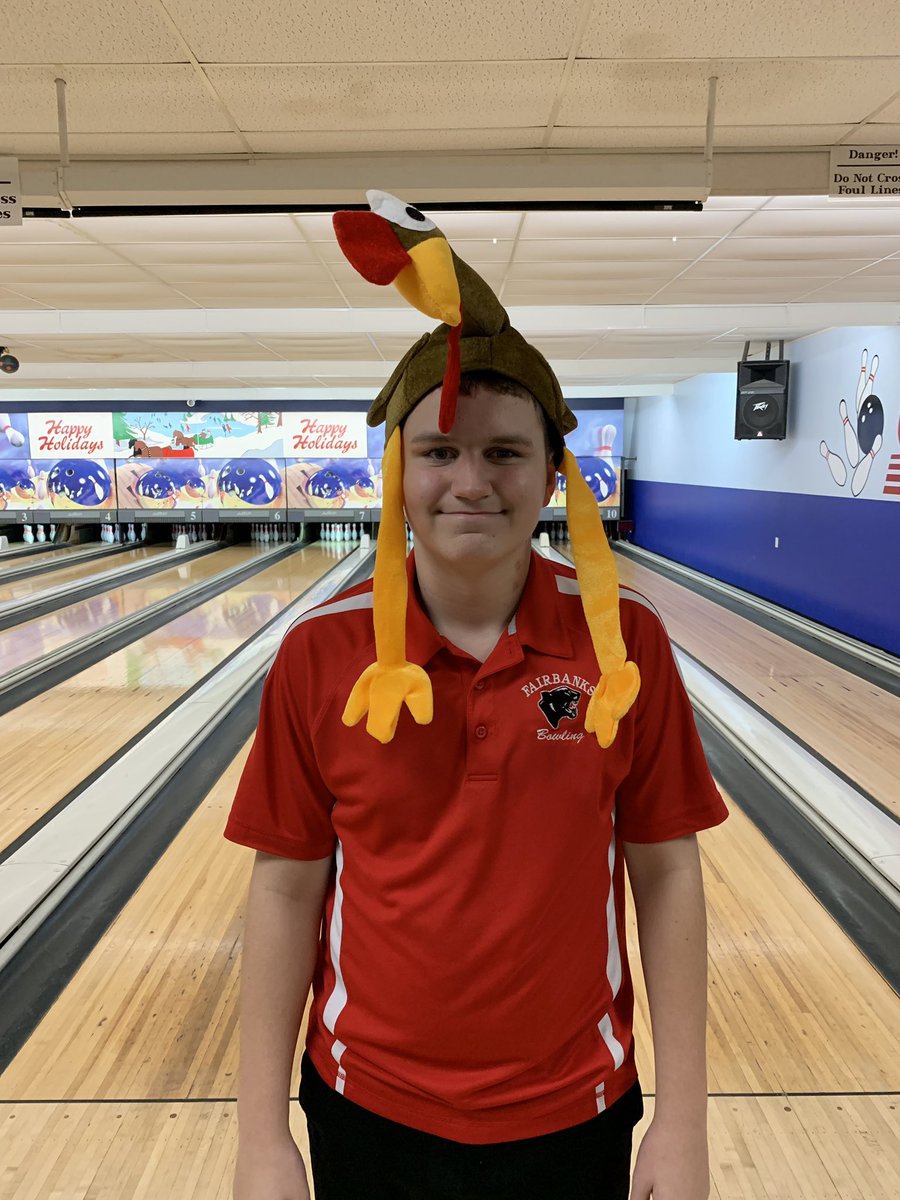 fhsbowl's tweet photo. Both teams were defeated by Mechanicburg. Lily Dellinger led the girls with a 308.  Anthony Nichols led the boys with a 414 and earned a sombrero. JD Welch and Braxton Wilhelm completed the mariachi band. Drew Lafon bowled a career high 151 and earned a turkey. https://t.co/PYgDo3ElYR