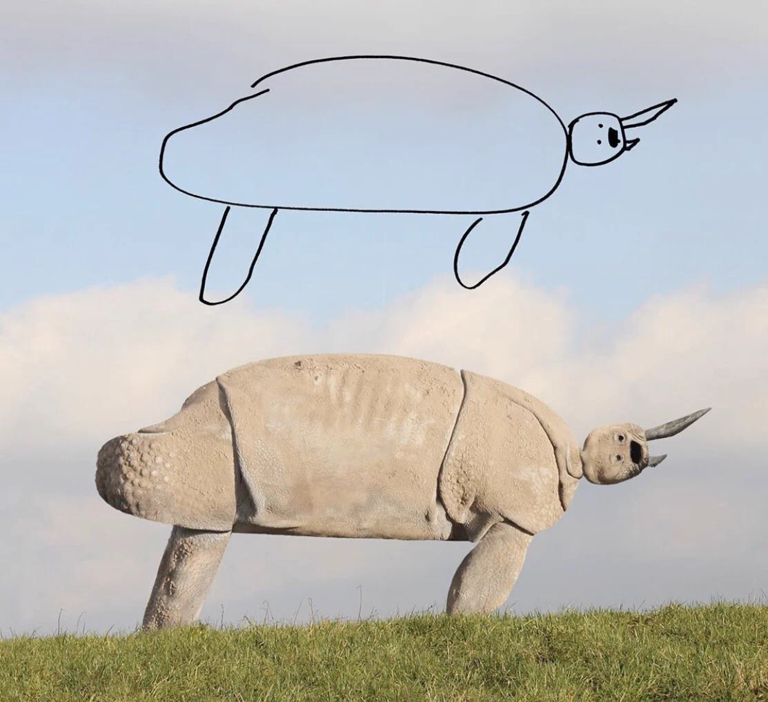 探せばどこかにいそうな気も？子供の描いた絵をリアルな動物に再現するとこうなる！